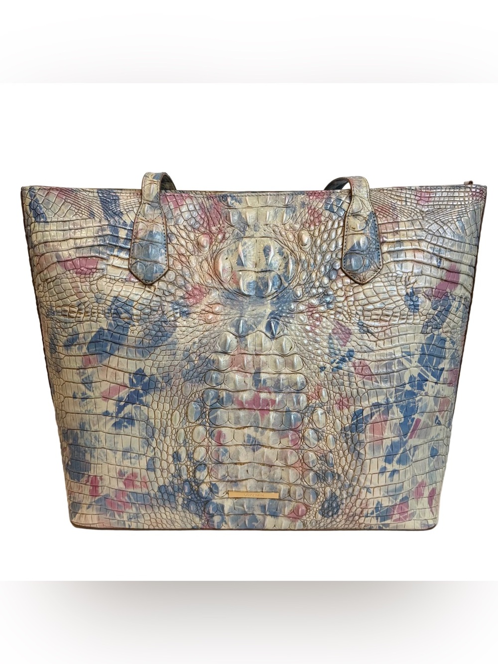 Brahmin Large Misha Reverie Melbourne Leather Tote Shoulder Bag